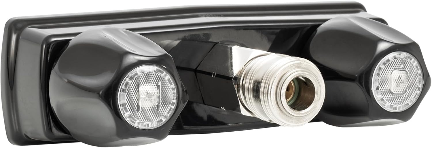 Внешний душ Dura Faucet RV Exterior. Быстроразъемный. С 7 режимами (черный)